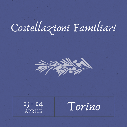 Costellazioni Familiari - 13 e 14 Aprile  - Torino