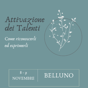 Attivazione dei Talenti - Belluno - 8/9 Novembre 2025