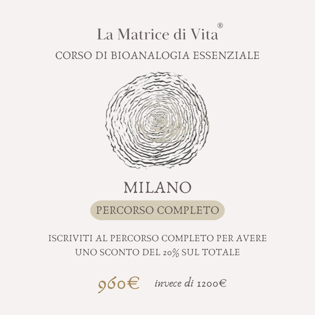 Bioanalogia Essenziale <br>percorso completo